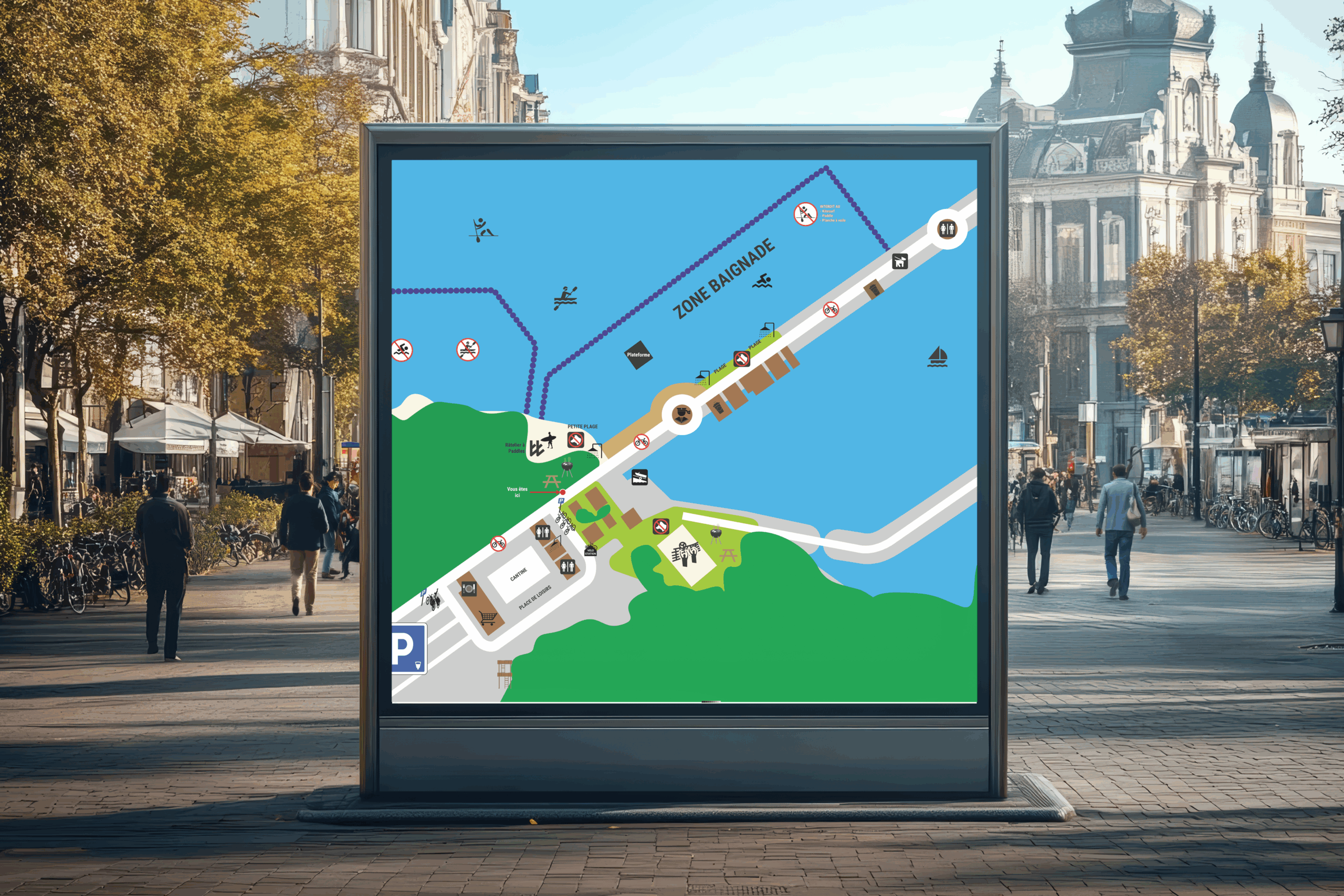 commune de chevroux, affiche, graphisme, commune suisse, design graphic